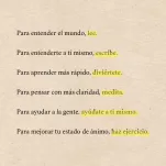 para entender aprender pensar