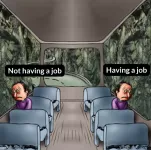 sin trabajo - con trabajo